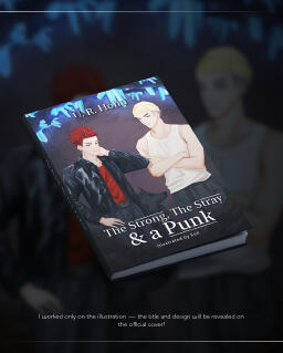 The Strong, The Stray & a Punk (Book Mock-up)
